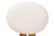 Baxton Studio Kacela Modern Japandi Cream Boucle Fabric And Walnut Brown Finished Wood 2-Piece Dining Chair Set BBT5490-Walnut/Maya Cream-DC By Wholesale Interiors