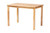 Baxton Studio Raisa Modern Bohemian Natural Kubu Rattan Bench And Wood Table 3-Piece Dining Nook Set Mona Kubu-Grey/Natural/Light Brown-3PC Dining Set By Wholesale Interiors