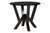 Baxton Studio Marian Modern Sand Fabric And Dark Brown Finished Wood 5-Piece Dining Set Gwen-Sand/Dark Brown-5PC Dining Set By Wholesale Interiors