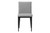 Baxton Studio Bishop Industrial Grey Fabric And Metal Dining Chair D03016C-Grey-DC By Wholesale Interiors