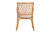 Bali & Pari Maisa Bohemian Light Honey Rattan Arm Chair - SKU146848
