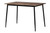 Baxton Studio Revelin Industrial Grey Fabric And Metal Dining Set Adison-5PC-Dining Set By Wholesale Interiors