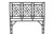 Bali & Pari Karavo Bohemian Black Natural Rattan King Size Standalone Headboard Karavo W200-Black Rattan-HB-King By Wholesale Interiors