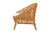 Bali & Pari Robista Bohemian Natural Rattan Accent Chair ROBISTA-Rattan/Wicker Weave-CC By Wholesale Interiors