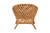 Bali & Pari Robista Bohemian Natural Rattan Accent Chair ROBISTA-Rattan/Wicker Weave-CC By Wholesale Interiors