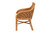Bali & Pari Carolyn Bohemian Light Honey Rattan Dining Chair Carolyn-Light Honey Rattan Cushioned-DC By Wholesale Interiors