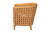 Bali & Pari Daiwa Bohemian Light Honey Ratan Accent Chair DALBI-Light Honey Rattan-CC By Wholesale Interiors