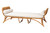 Bali & Pari Veve Bohemian Light Honey Rattan Daybed Veve-Light Honey Rattan/Cushioned-Daybed By Wholesale Interiors