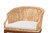 Bali & Pari Lumajang Bohemian Light Honey Rattan And Wood 2-Piece Counter Stool Set Lumajang-Light Honey Rattan/Light Brown Wood-CS By Wholesale Interiors