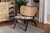 Bali Pari Brisbane Bohemian Black Mahogany Wood And Woven Rattan Accent Chair Brisbane Natural Rattan Black Wood Cc By Wholesale Interiors