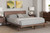 Baxton Studio Alyssa Japandi Walnut Brown Wood King Size Platform Bed Sw8598 Walnut King By Wholesale Interiors