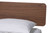 Baxton Studio Alyssa Japandi Walnut Brown Wood King Size Platform Bed SW8598-Walnut-King By Wholesale Interiors