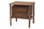 Baxton Studio Alyssa Japandi Walnut Brown Wood King Size 4-Piece Bedroom Set SW8598-Walnut-4PC King Bedroom set By Wholesale Interiors