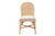 Bali & Pari Bilu Bohemian Natural Rattan Dining Chair - SKU147124