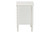 Baxton Studio Malinda Classic White Wood 2-Drawer End Table With Spindle Legs JY24A172-Off White/Wooden-End Table By Wholesale Interiors