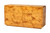 Bali & Pari Netra Modern And Contemporary Natural Real Burl Wood 6-Drawer Dresser KL-1571-Natural Burl Op1-Ebony-6DW-Dresser-BOXED By Wholesale Interiors