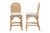 Bali & Pari Bilu Bohemian Natural Rattan 2-Piece Counter Stool Set DC829-CB-Bilu-Light Honey Rattan-Counter Stool By Wholesale Interiors