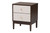 Baxton Studio Nikolai Mid-Century Channel Tufted Beige Fabric And Wenge Brown Wood 5-Piece Queen Bedroom Set MG0226-Beige/Wenge-Queen 5PC Bedroom Set By Wholesale Interiors