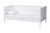 Baxton Studio Roni Modern White Wood Twin Daybed With Scalloped Edges Roni-White-Daybed-Twin By Wholesale Interiors