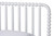 Baxton Studio Lucera Mid-Century White Twin Size Bobbin Bed MG0110-4-White-Twin By Wholesale Interiors