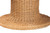 Bali & Pari Farrow Bohemian Braided Light Honey Rattan Dining Table Braided-Light Honey Rattan/Mahogany-DT By Wholesale Interiors
