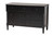 Baxton Studio Braith Farmhouse Black Spindle Wood 7-Drawer Dresser SW8000-88D7D-Black-Dresser By Wholesale Interiors