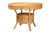 Bali & Pari Olivera Bohemian Light Honey Rattan 3-Piece Dining Nook Set Baako/Palm Short-3PC Dining Set By Wholesale Interiors