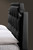 Baxton Studio Carlotta Black Modern Bed With Upholstered Headboard - Queen Size BBT6376-Black-Queen By Wholesale Interiors