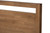 Baxton Studio Torino Mid-Century Modern Solid Walnut Wood Open Frame Style King Size Platform Bed SW8068-Walnut-M17-King By Wholesale Interiors