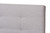 Baxton Studio Valencia Mid-Century Modern Greyish Beige Fabric King Size Platform Bed BBT6662-Greyish Beige-King By Wholesale Interiors
