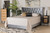 Baxton Studio Easton Contemporary Glam And Luxe Grey Velvet And Gold Metal Queen Size Panel Bed Easton Grey Velvet Queen By Wholesale Interiors