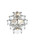 Elegant Lighting Wall Sconce W13 8 S8 H15 L4 Chrome 1050W15C