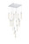 Elegant Lighting Pendant L30 W30 H24 L16 Chrome 2088G30C