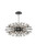 Elegant Lighting Hanging L48 W25 5 H25 7 L38 Black 2550D48Bk