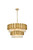Elegant Lighting Pendant D32 H19 L12 Satin Gold 3400G32Sg