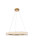 Elegant Lighting Laurel Led 26 Inch Gold Pendant 3506D26G