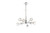 Elegant Lighting Graham 8 Light Pendant In Chrome 3509D24C