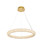 Elegant Lighting Bowen Hang D23 5 H2 5 Led 36W Dim 3Cct Satin Gold 3800D23Sg