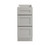 Kitchen And Bath Drawer Base Cabinet 15 X24 X34 5 Shaker Gray 3Db15 Skgr
