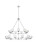 Elegant Lighting Pendant Light D36 48 G9 Lt21 40W Chrome 5100L248C