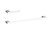 Kitchen And Bath Bathroom Hardware Set 24 X2 9 7 X2 9 Chrome Hwb 13S2Pch