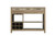 Kitchen And Bath Kitchen Island 3Dw 48 Wx26 Dx36 H Natural Oak Kd0248Nt