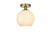 Living District Baxter Flush D7 9 H9 3 L1 Satin Gold W Ld2205Sg
