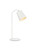 Living District Leroy 1 Light White Table Lamp Ld2366Wh
