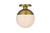 Living District Eclipse Flush D12 H14 5 L1 Satin Gold W Ld6056Sg