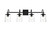Living District Avani 4 Light Black And Clear Bath Sconce Ld7313W33Blk