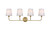 Living District Wall Sconce W35 5 X E7 5 X H11 8 L4 Satin Gold Ld7322W36Sg