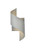 Living District Raine Integrated Led Wall Sconce In Silver Ldod4034S