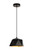Living District Arden Collection Pendant D10 2 H6 7 Lt 1 Black And Gold Finish Ldpd2079