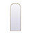 Kitchen And Bath Metal Frame Arch Full Length Mirror 28X74 Inch In Brass Mr1B2874Brs